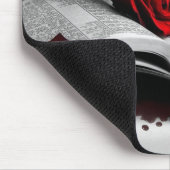 Tapis De Souris Bible et Rose rouge (Coin)