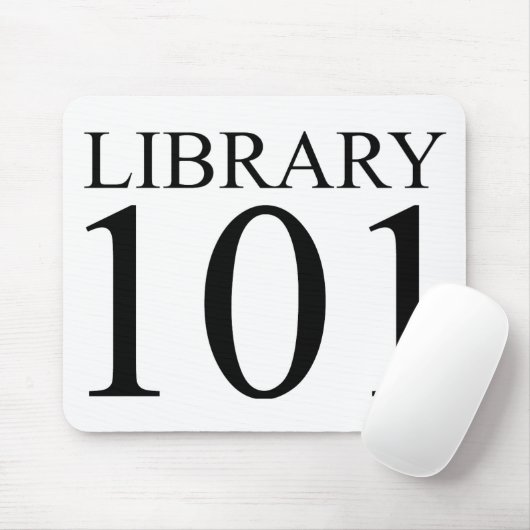 TAPIS DE SOURIS BIBLIOTHÈQUE 101 (Avec souris)
