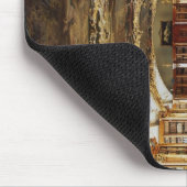 Tapis De Souris Bibliothèque baroque d'abbaye, St Gallen, Suisse (Coin)