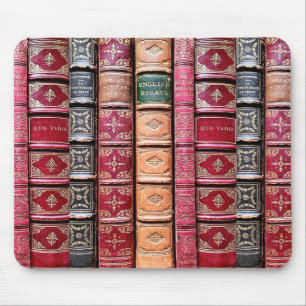 Tapis De Souris Bibliothèque de livres anciens
