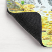 Tapis De Souris Biche et faon (Coin)