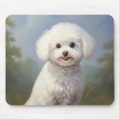 Tapis De Souris Bichon Frisé (Devant)