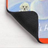 Tapis De Souris Bichon Frise Mousepad (Coin)