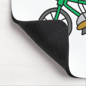Tapis De Souris Bicyclette d'équitation de garçon de bâton (Coin)
