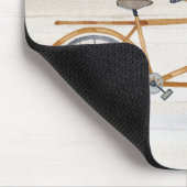 Tapis De Souris Bicyclette rustique de Valentine construite pour (Coin)