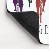 Tapis De Souris Bicyclettes vintages (Coin)