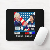 Tapis De Souris Biden Kamala Harris (Avec souris)