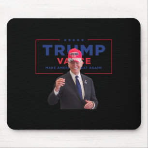 Tapis De Souris Biden Porte Mega Cap Trump Vance Rend L'Amérique G