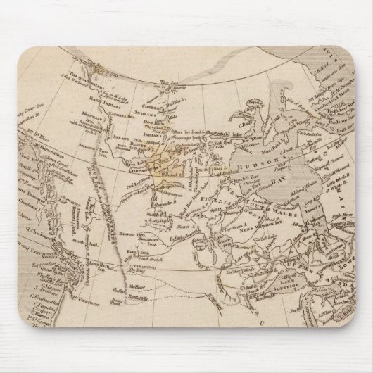 Tapis De Souris Bien britannique en Amérique (Devant)