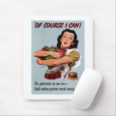Tapis De Souris Bien Sûr Je Peux (Avec souris)