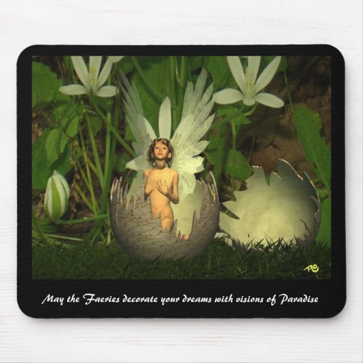 Tapis De Souris Bienheureuse Fée Mousepad.. (Devant)