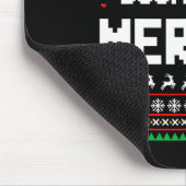 Tapis De Souris Bientôt, Joyeux Noël Engagé Couple Matchi (Coin)