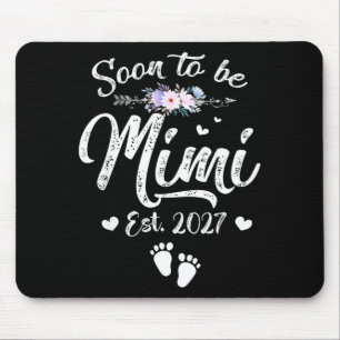Tapis De Souris Bientôt Mimi 2027 Fête des Mères Ft Time Mimi