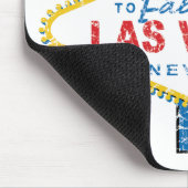 Tapis De Souris Bienvenue à Fabulous Las Vegas (Coin)