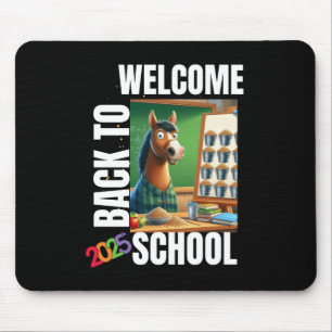 Tapis De Souris Bienvenue À L'Autocollant School 2025