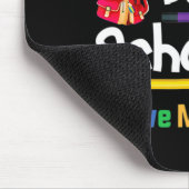 Tapis De Souris Bienvenue À L'École Nous avons manqué Vous École C (Coin)