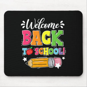 Tapis De Souris Bienvenue Byck à l'école Premier jour d'école Ense