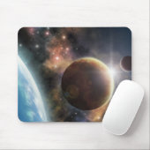 Tapis De Souris Bienvenue dans l'espace (Avec souris)