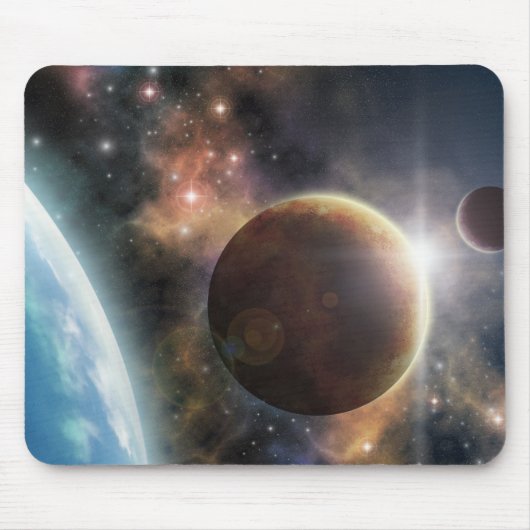 Tapis De Souris Bienvenue dans l'espace (Devant)