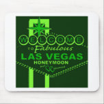 Tapis De Souris Bienvenue sur Fabulous Las Vegas Honeymoon<br><div class="desc">Design de l'enseigne de bienvenue Retro Las Vegas</div>