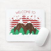 Tapis De Souris Bienvenue sur twin peaks (Avec souris)