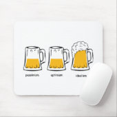 tapis de souris bière (Avec souris)