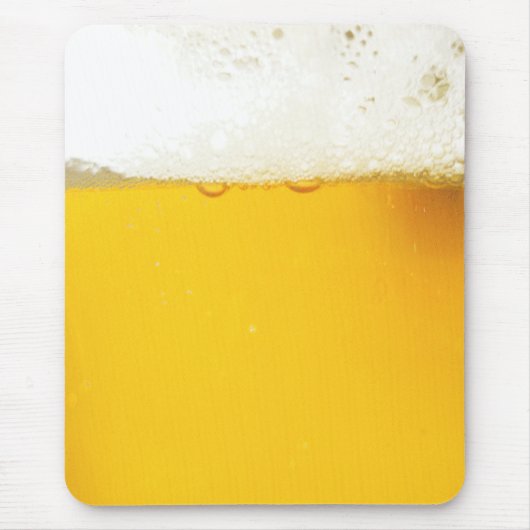 Tapis De Souris Bière buvant Mousepad (Devant)