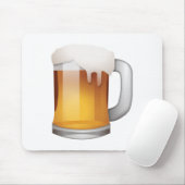 Tapis De Souris Bière - Emoji (Avec souris)
