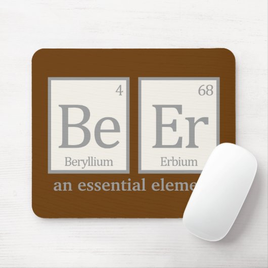 Tapis De Souris Bière, un élément essentiel (Avec souris)