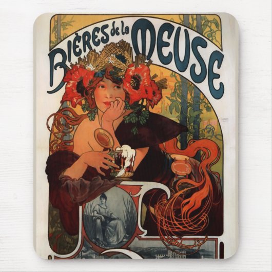 Tapis De Souris Bieres De La Meuse (Devant)