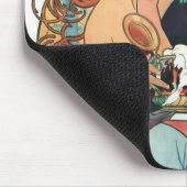 Tapis De Souris Bieres de la Meuse, Mucha (Coin)