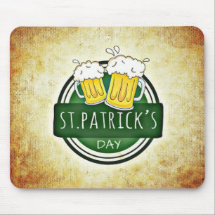 Tapis De Souris Bières de la Saint-Patrick