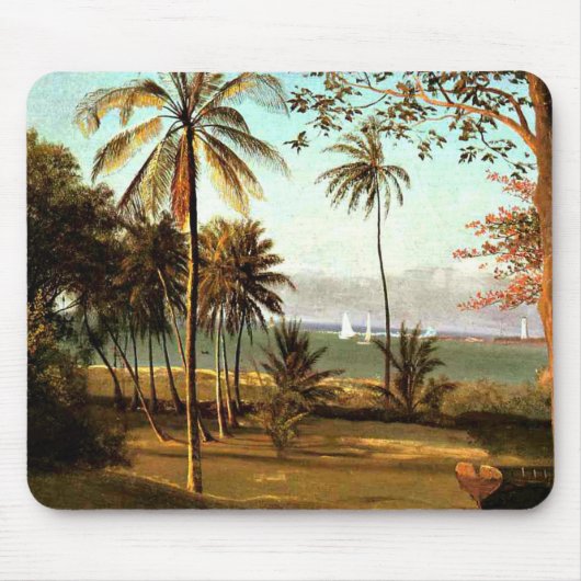 Tapis De Souris Bierstadt - Scène de Floride (Devant)