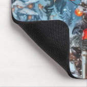 Tapis De Souris Biewer Terrier Chien équitation Moto Noël (Coin)