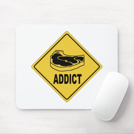Tapis De Souris Bifteck (Avec souris)