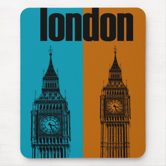 Tapis De Souris Big Ben à Londres (Devant)