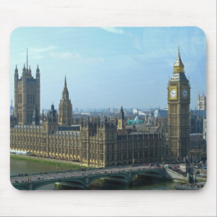 Tapis De Souris Big Ben et les Chambres du Parlement - Londres