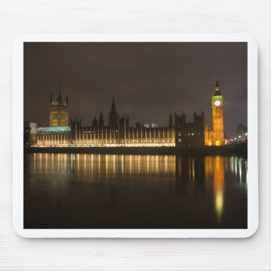 Tapis De Souris Big ben la nuit (Devant)