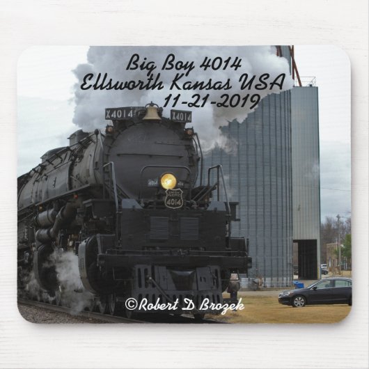 Tapis De Souris Big Boy 4014 Ellsworth Kansas USA (Devant)