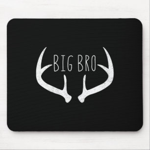 Tapis De Souris Big Brother Shirt - Garçons Deer Antlers Chasse