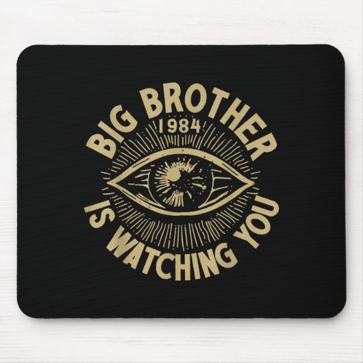 Tapis De Souris Big Brother Vous Regarde (Devant)