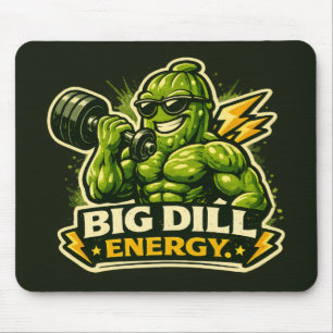Tapis De Souris Big Dill Energy - Amateurs de nourriture