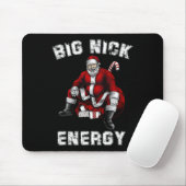 Tapis De Souris Big Nick Energy Fun Père Noël Noël (Avec souris)
