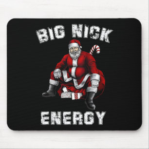 Tapis De Souris Big Nick Energy Fun Père Noël Noël