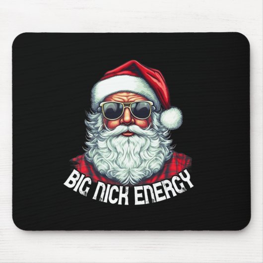 Tapis De Souris Big Nick Energy Fun Père Noël Noël 1 (Devant)