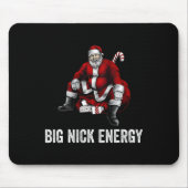 Tapis De Souris Big Nick Energy Fun Père Noël Noël 3 (Devant)