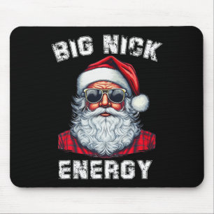 Tapis De Souris Big Nick Energy Fun Père Noël Noël 4