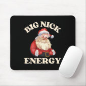 Tapis De Souris Big Nick Energy Funny Père Noël Noël (Avec souris)