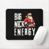 Tapis De Souris Big Nick Energy Funny Santa Christmas  (Avec souris)