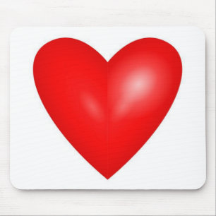 Tapis De Souris Big Red Valentine Heart